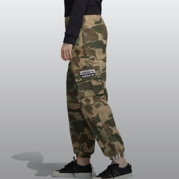 adidas Pants - Adidas Camo Track Pants Womens Joggers size XS
